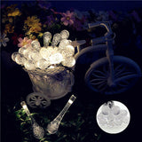 Solar Raindrop String Lights